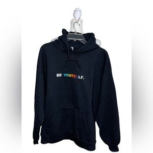 Be Yourself Hoodie (Black - Large)